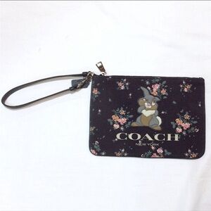 Coach x Disney Thumper Wristlet